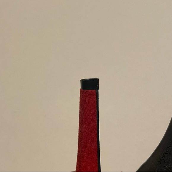 Red Xappeal open toe heels size 6.5 - Picture 6 of 9